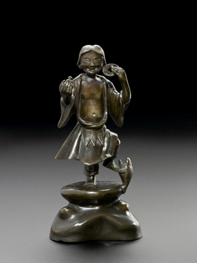 Bronze Figure of Liu Hai - Daoist God of Prosperity, Ming Dynasty | MasterArt